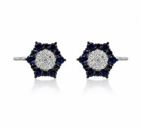 Pendientes Recarlo Mujer in Oro Zaffiro XD 076/BZB